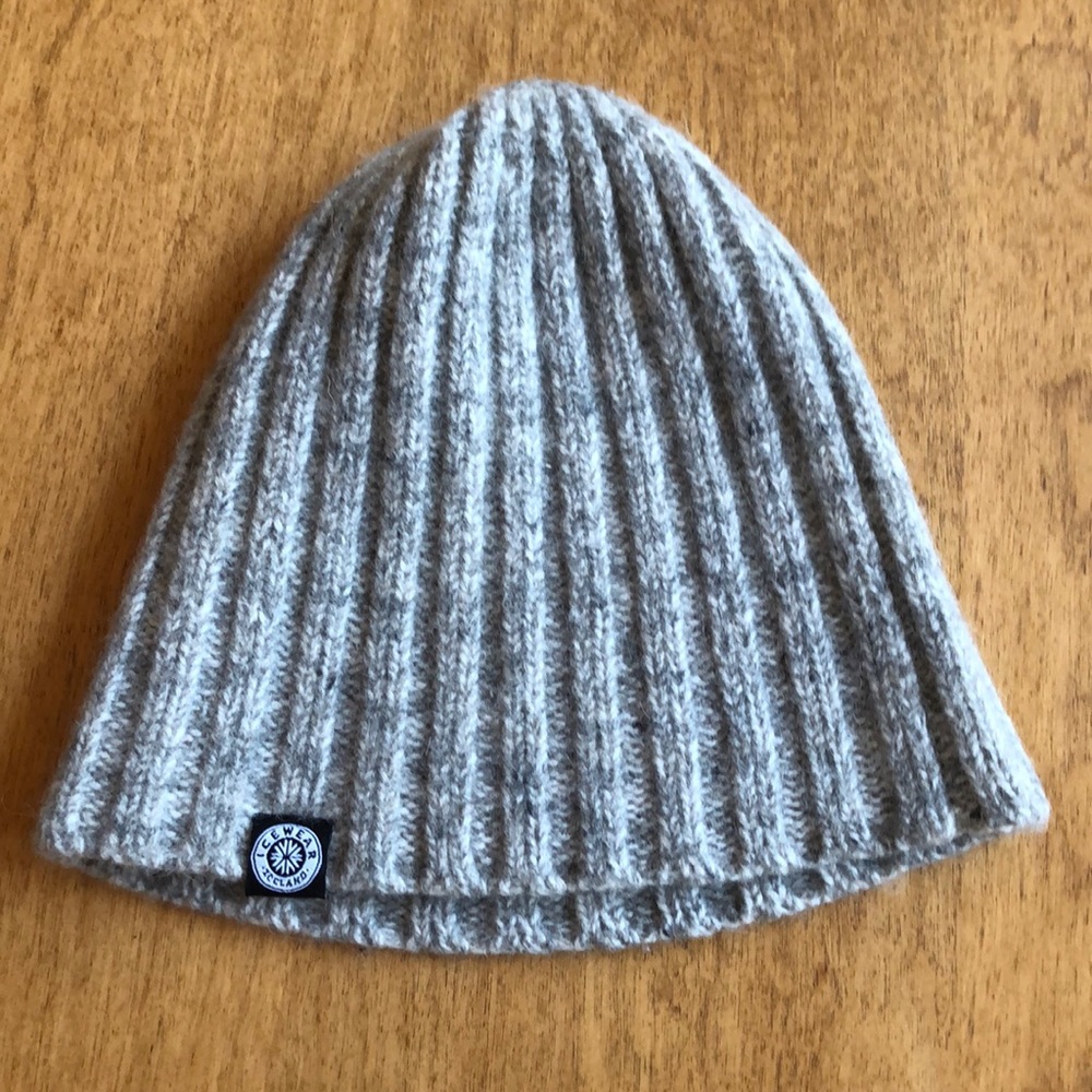 Grey Wool Hat